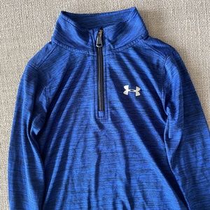 Boys quarter zip pull over